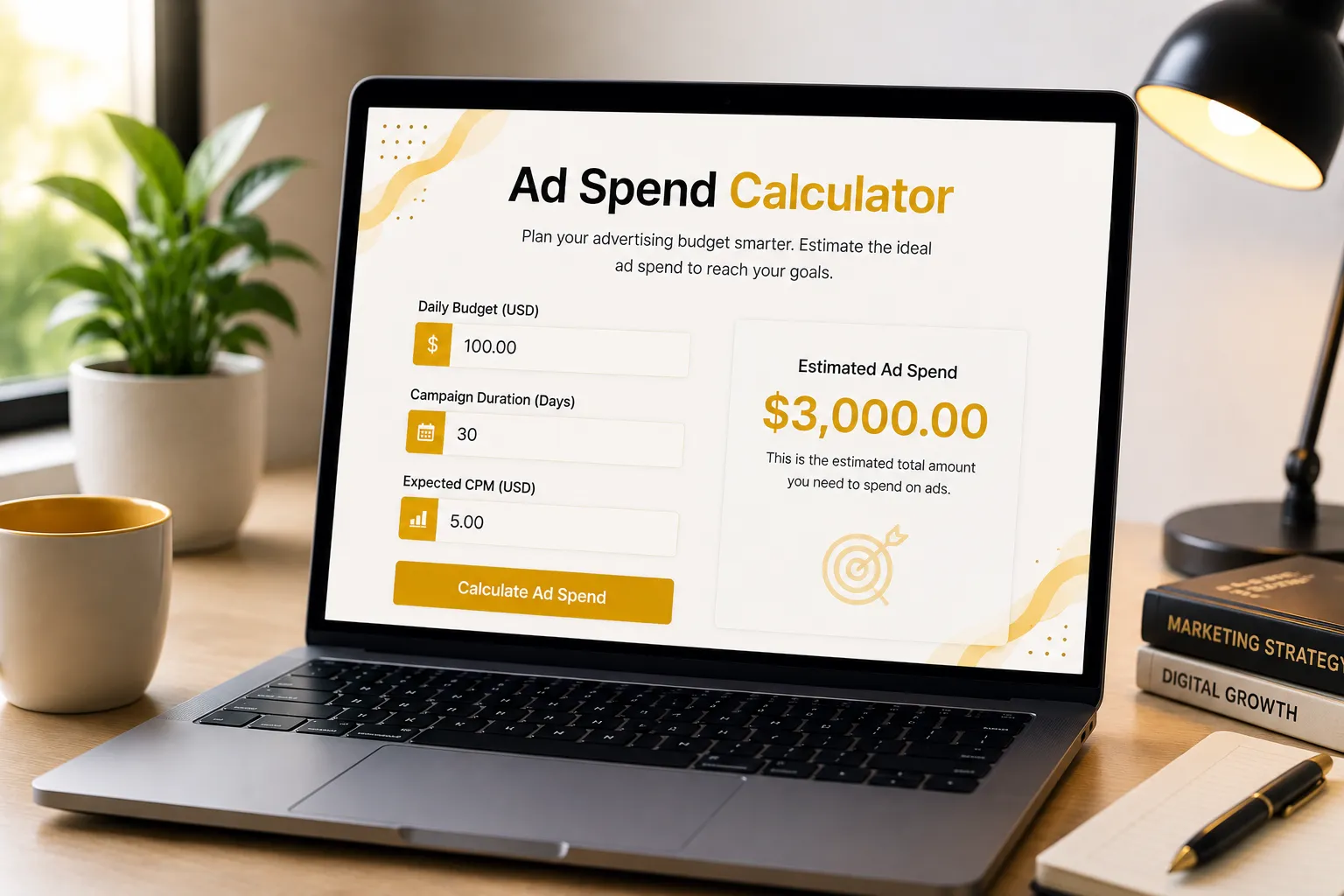 Ad Spend Calculator Formula
