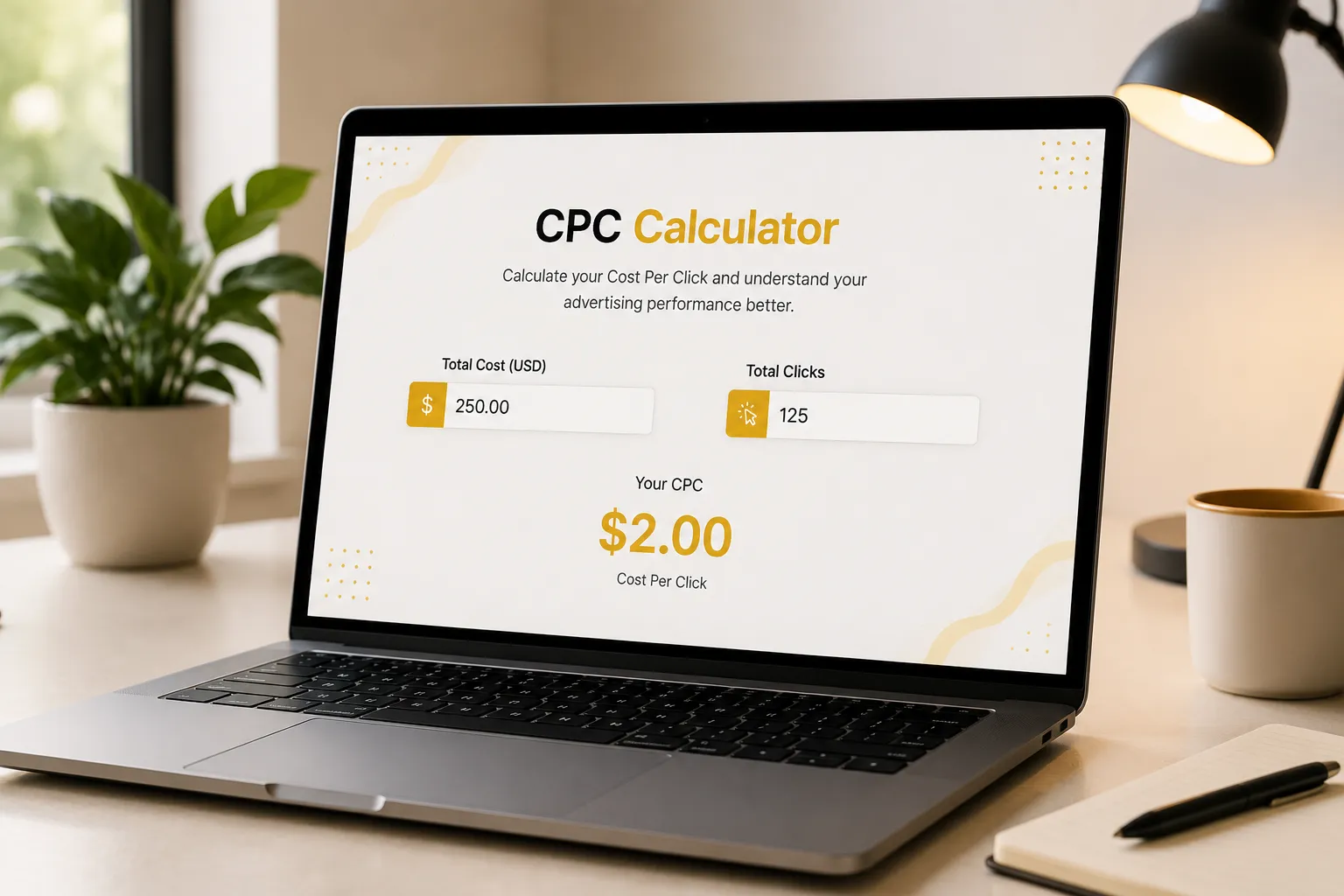 Cost Per Click (CPC) Calculator Formula