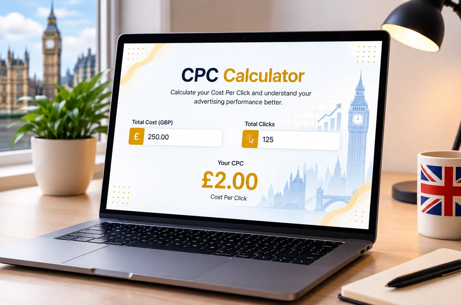 Cost Per Click (CPC) Calculator Formula